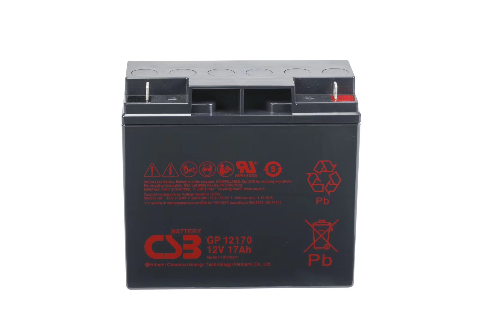 CSB蓄电池GP12170